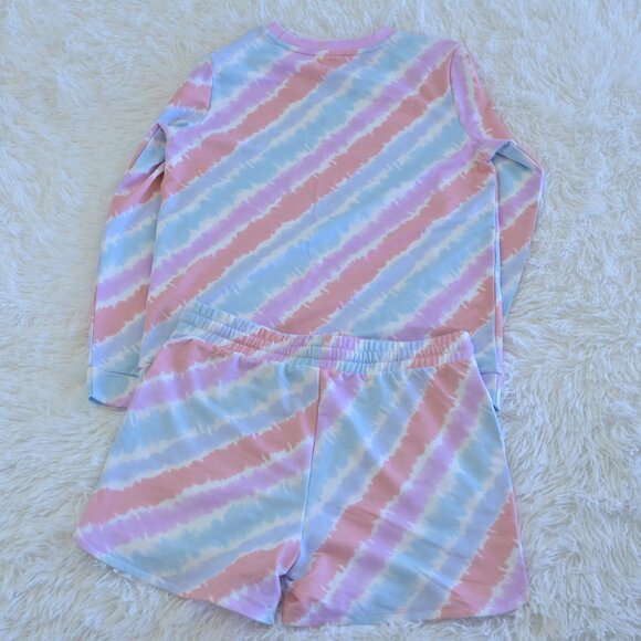 32 Degrees Girl's Multi Color Short And Top Size L 14/16 - Picture 4 of 4